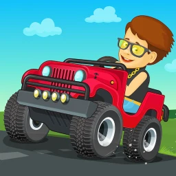 Symbol von Racing for kids - cars & games