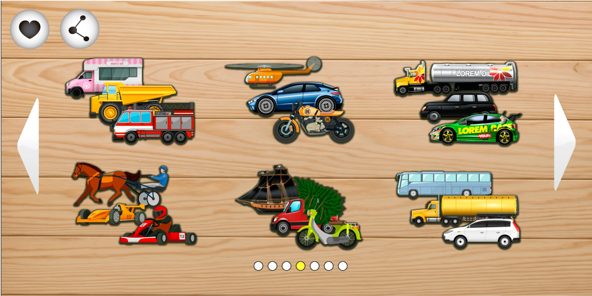 Cars games for boys puzzles screenshot