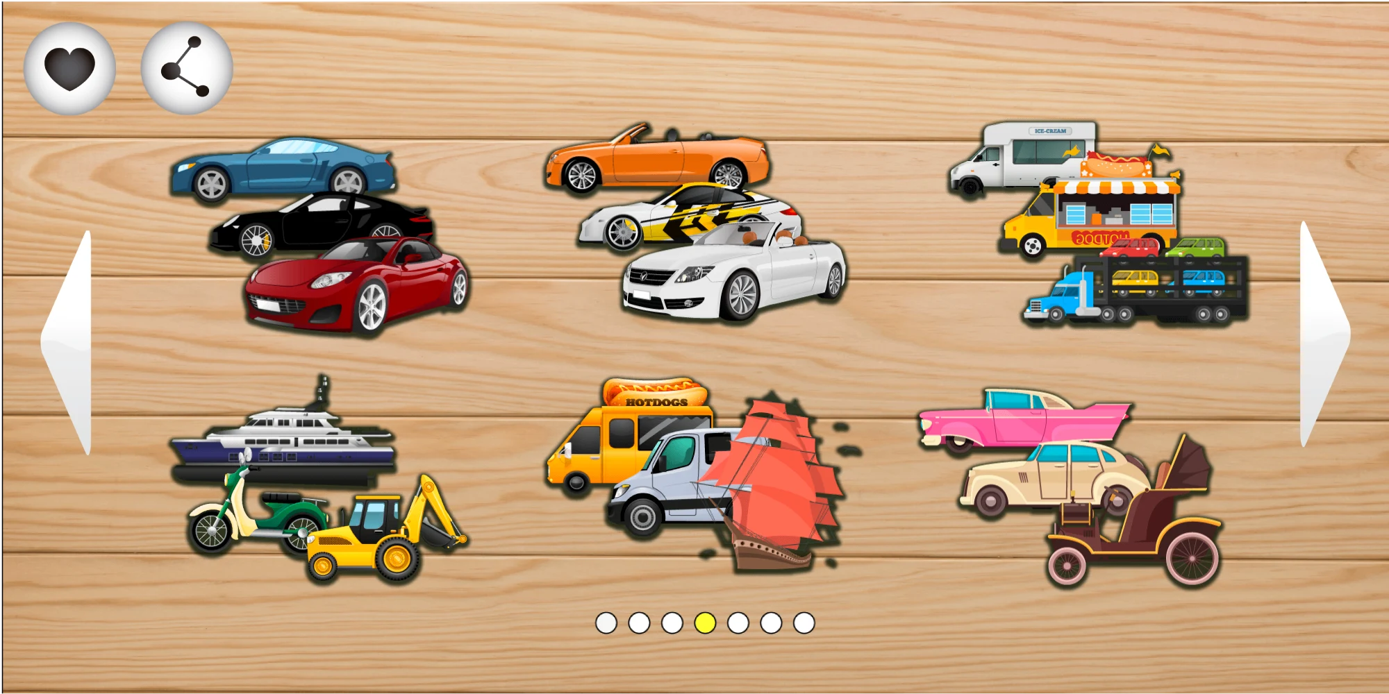 Cars games for boys puzzles screenshot