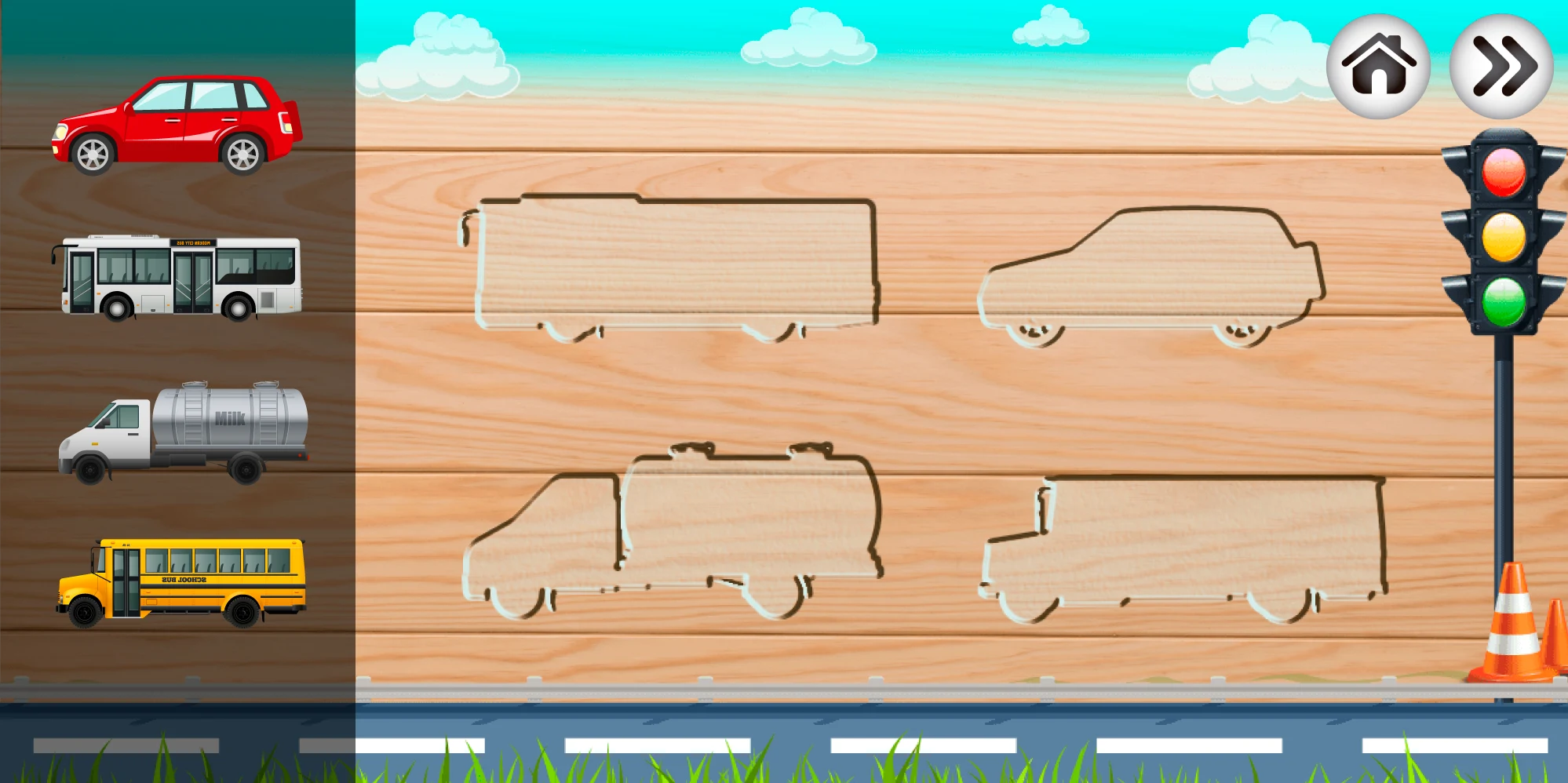 Cars games for boys puzzles screenshot