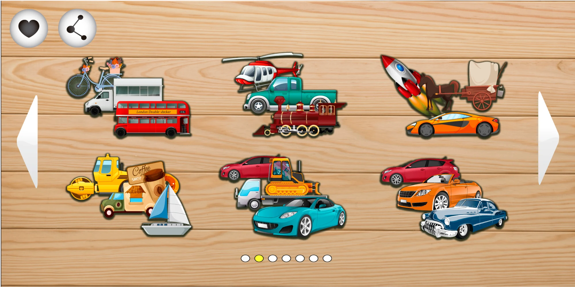 Cars games for boys puzzles screenshot