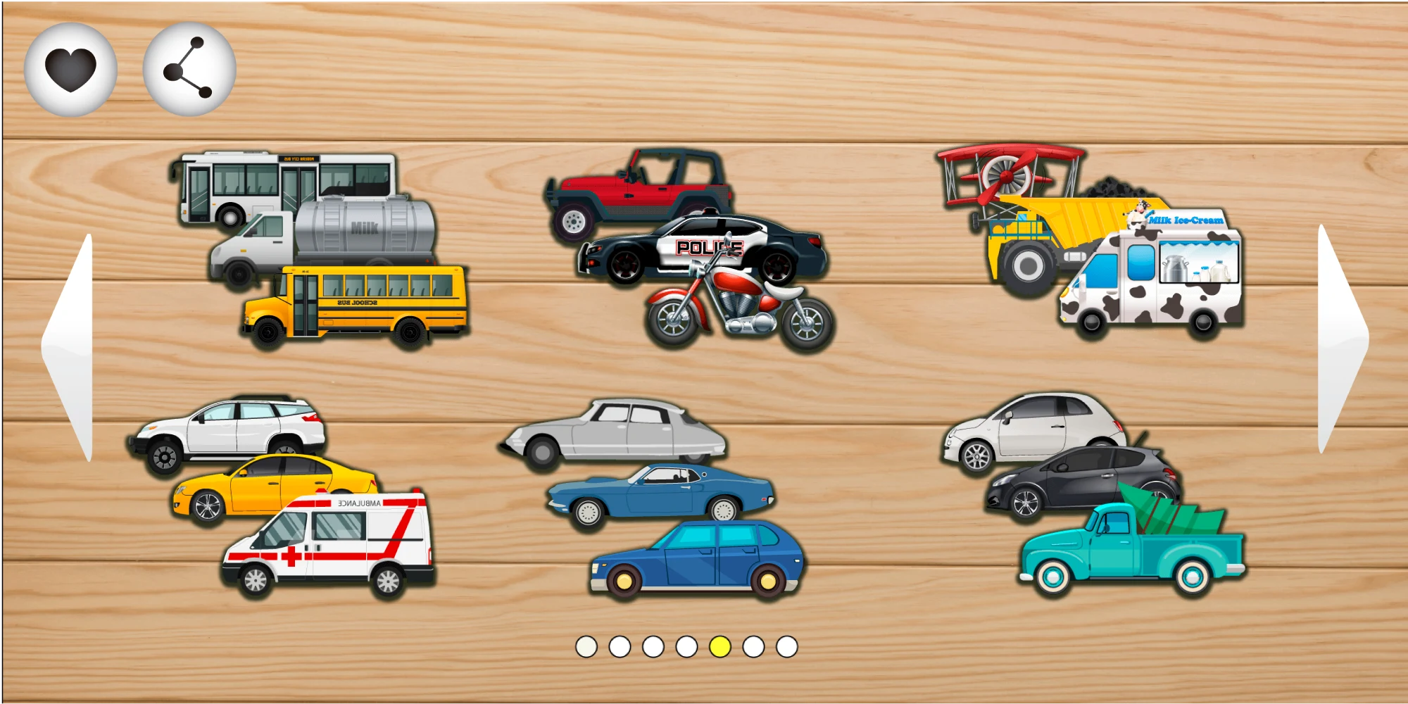Cars games for boys puzzles screenshot